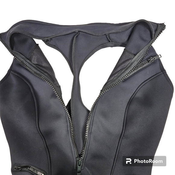 Scuba Coco Zip Front High Neck Underwire One Piece Swimsuit Women's Size 10 - Picture 6 of 16